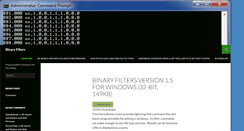 Desktop Screenshot of binaryfilters.org